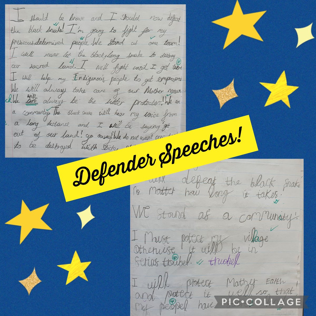 ststephensSW8's tweet photo. 💪🏾🪶💬 Emotive speeches from our proud Year 2 Water Protectors! 🪶 We have taken part in fierce protests in honour of the Ojibwe! 💪🏾💦💧 @StandingRockST @CaroleLindstrom @theliteracytree  @LiteracyPippa #TeachThroughAText #StStephensYear2 https://t.co/LGNmo6zq72