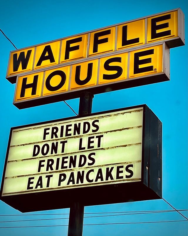 WaffleHouse's tweet photo. You heard it here first. 
📷 @_mandaj0 https://t.co/MyG9VoXE4g