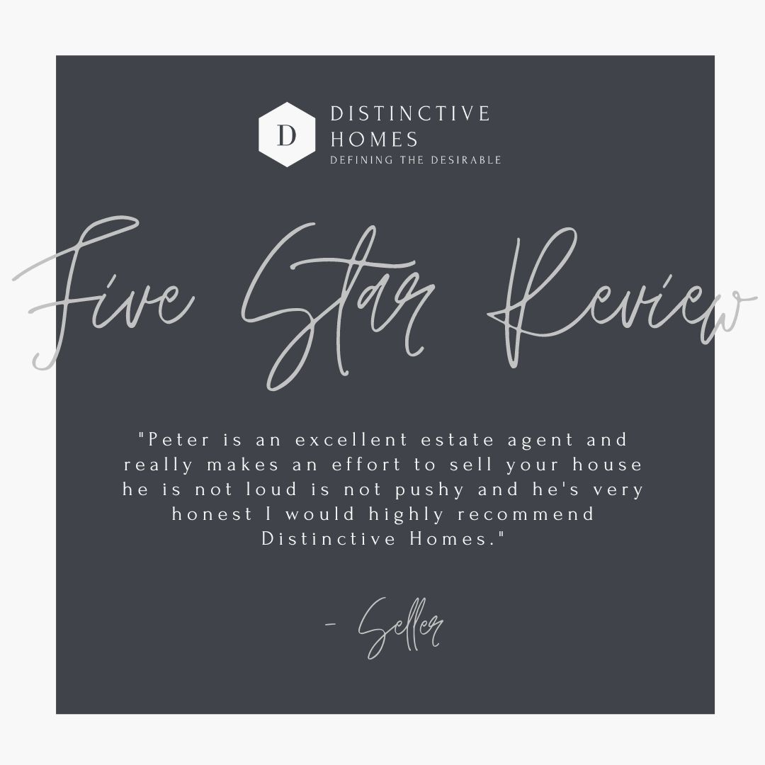A fantastic review that came in over the weekend! Peter will work on a one-to-one basis with you, being honest with you from the first conversation in order to help you with your property journey. 

If you would like to know more, call Peter on 07462859318.