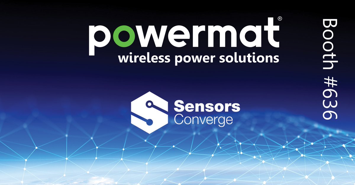 powermat's tweet photo. Powermat will exhibit solutions from its DC Power – Powermat PMT Family, and VP of Product, @AyaKantor  Kantor will discuss challenges and opportunities for advancements in wireless power to maximize investments in autonomous fleets of robotics and drones. https://t.co/oO3X1gc9vY https://t.co/OdjXD6I11c