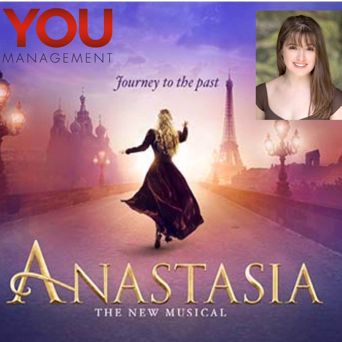 Wishing Susannah Murphy a fantastic first day of rehearsals for Anastasia the Musical #YOUmanagement #dowhatYOU❤ #onlyatYOU