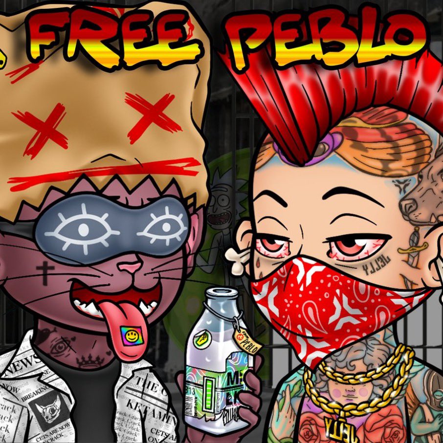 niftygundog's tweet photo. @JPopstickle @CetsCommunity @JellyeSportsNFT got your beck cets #forcetculture #FREEPEBLO #FREECETS https://t.co/s2NR1oQ41D