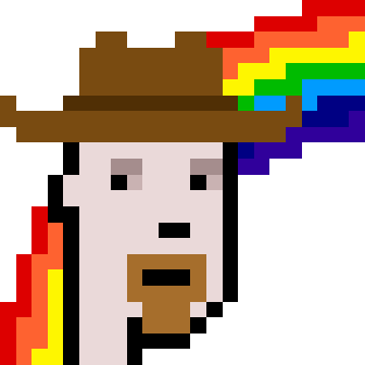 geko_eth's tweet photo. @90BE90 Here's one perfect for this month @pridepunks2018 #pridemonth2022 https://t.co/m9Sbai5HMN