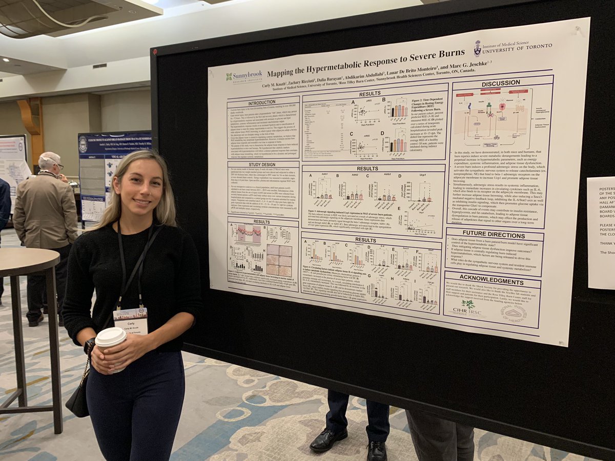 bioblastgeek's tweet photo. @carmichellek presenting some really cool data on burn-induced hypermetabolism @ShockSociety @marcjeschke #shockcon https://t.co/o2E0qxPiFZ