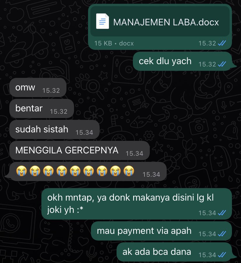 JOKI TUGAS CIPCIP🫶 | JANGAN DM (testi 7000++) tweet media