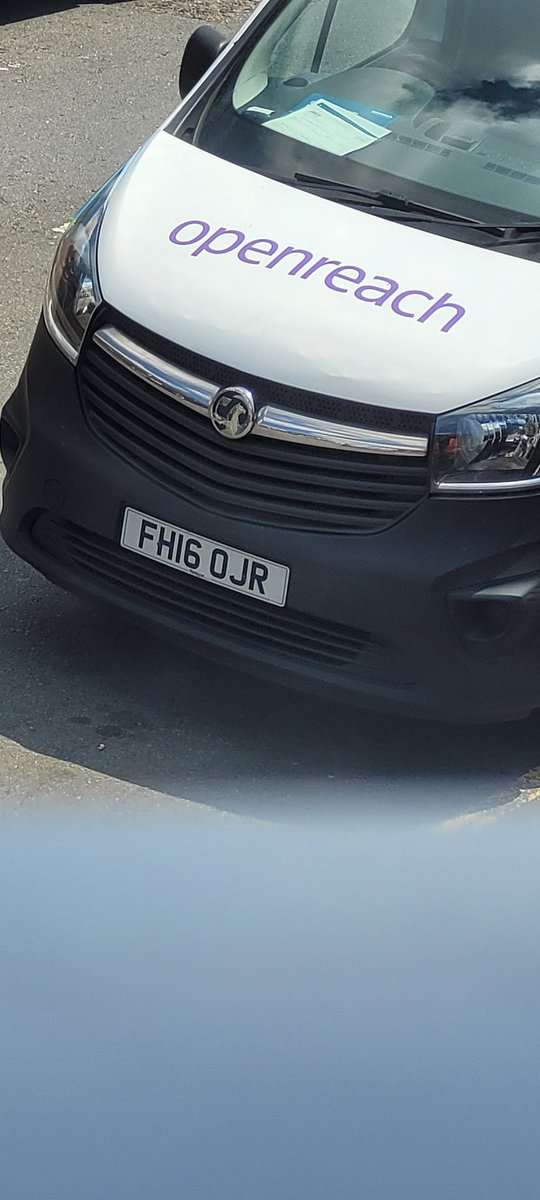 Hi @OpenreachHelp any idea who this van belongs to? Engineer arrived at my house to fix an Internet fault that I hadn't raised. He's disappeared and now my Internet is down...