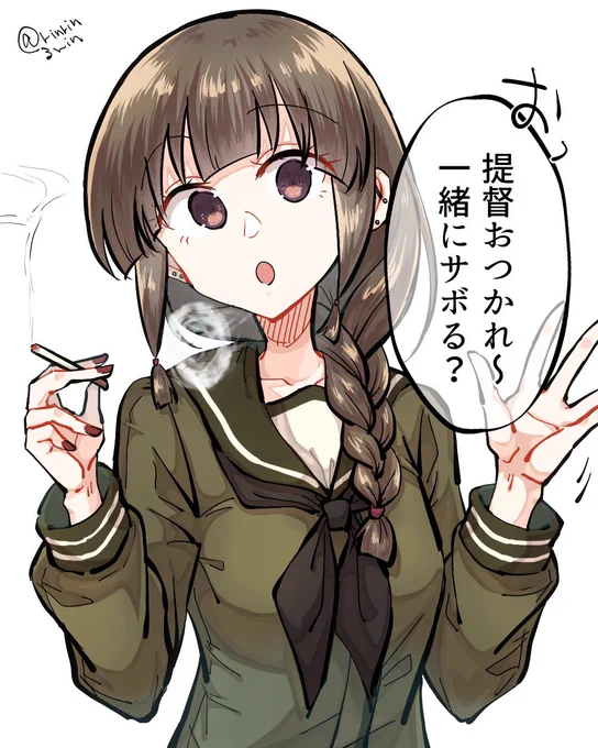 #これを見た人は自分がかわいいと思う画像を1枚貼れ
この北上さん、お顔が最高に可愛く描けたのよね 