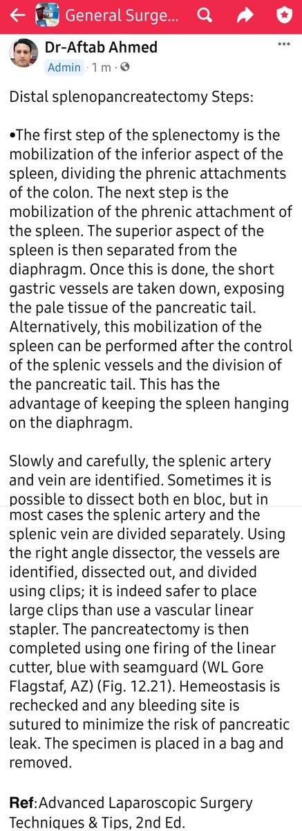 DRAFTABAHMED7's tweet image. Distal splenopancreatectomy Steps
#MedTwitter #GITwitter #splenectomy #pancreaticobiliary