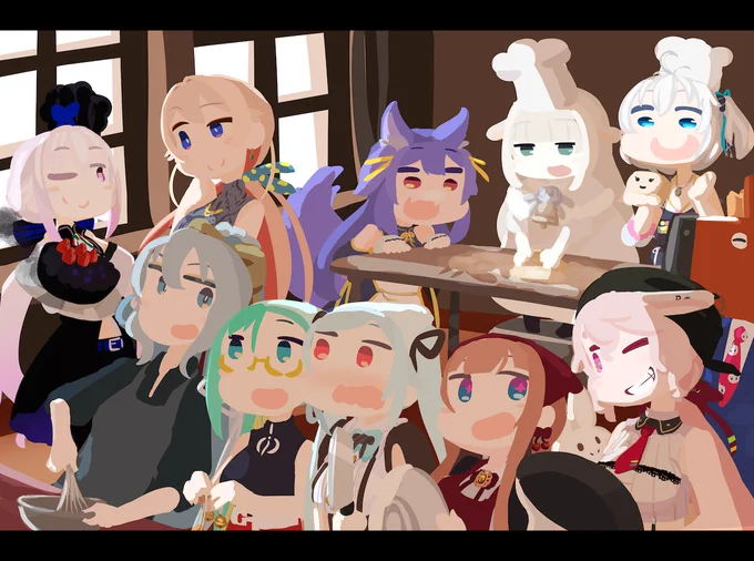 mononobe(@mononobex)さんからバトンを頂きました…密かに推している素敵な絵を描く方から頂けてとても嬉しい…
密かに推させて頂いている方々にリプにてバトンを繋がせて頂きます(迷い迷って五人の方に)

.LIVE推しマンです
Vtuber界隈素敵な絵描きさんが多くてほんと眼福……

 #artTrain2022 