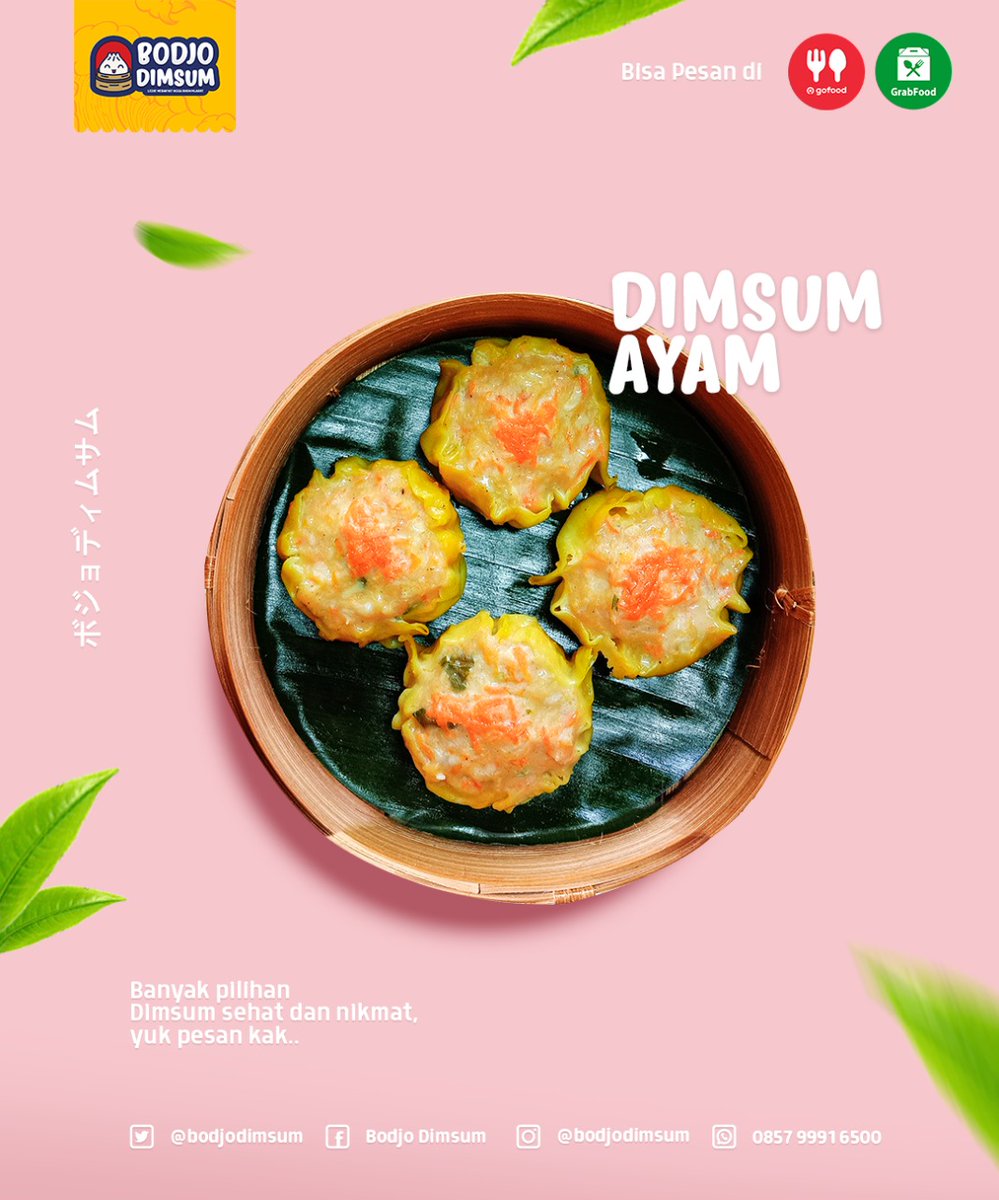 bodjodimsum's tweet photo. Hey hey yuk kenalan sama menu bodjo dimsum. Mana nih yang sudah sering kamu beli? https://t.co/MP4uhDZuTE