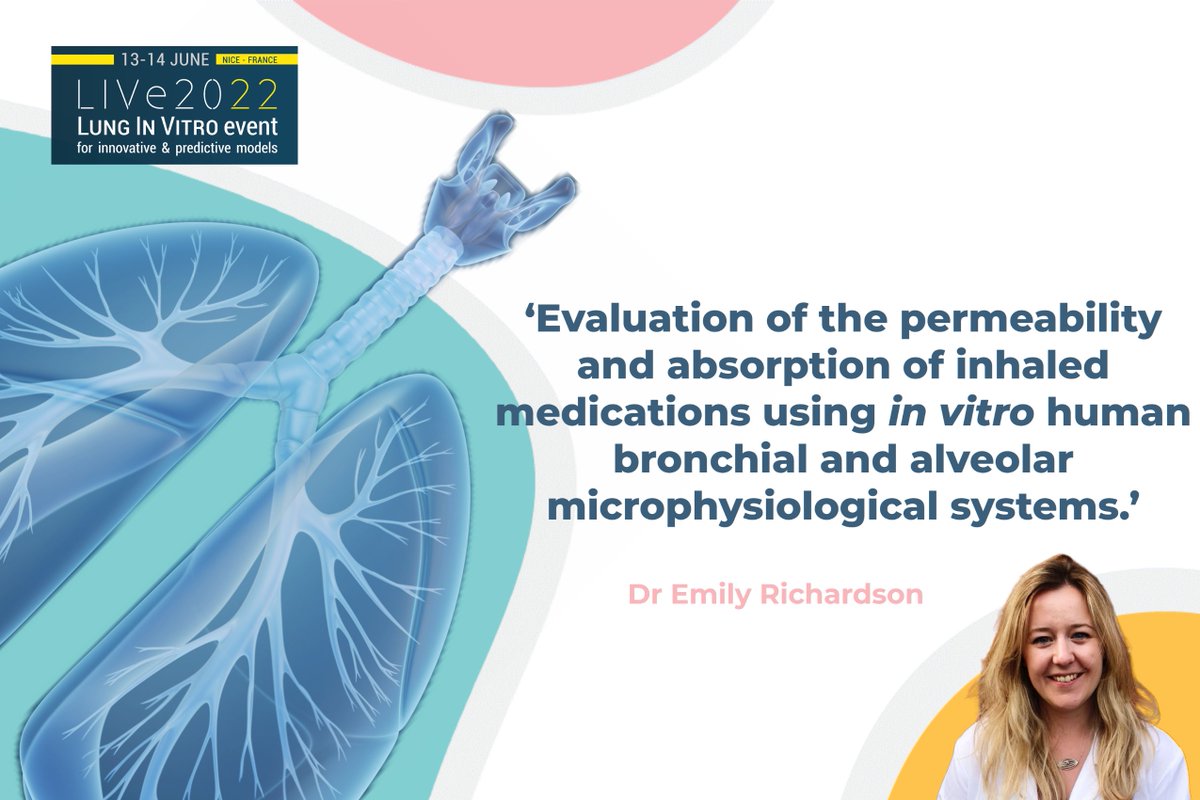 CN_Bio's tweet photo. Attending @epithelix #LIVe2022? Don't miss #lungonachip lead scientist @biochemily present the #drugpermeability & #drugabsorption of #inhaledmedications using in vitro human bronchial & alveolar microphysiologicalsystems.' on June 14th https://t.co/yYnK686AWK https://t.co/75uF2gjE4S