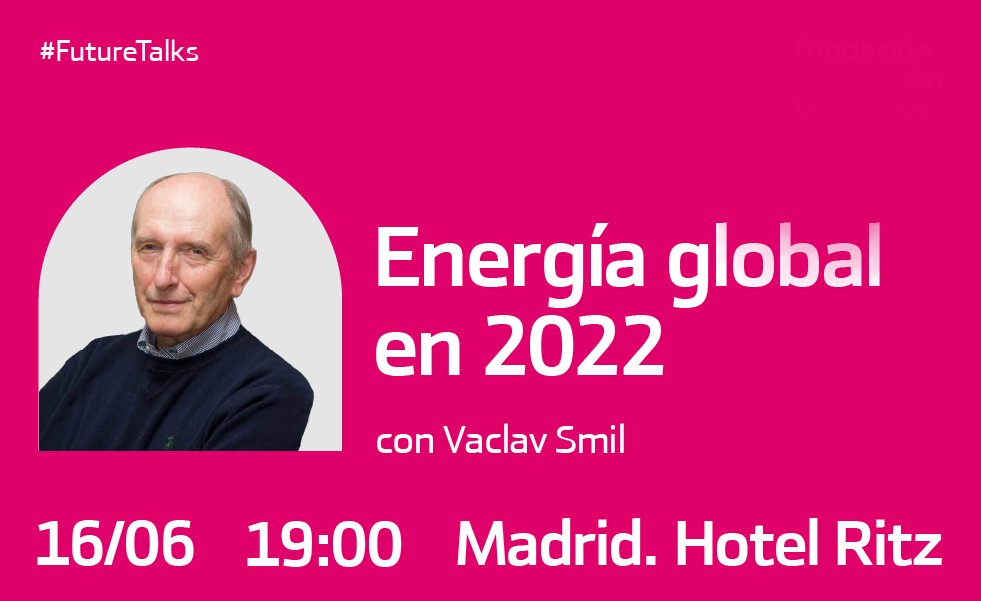 FundacionBKT's tweet photo. .@BillGates  vuelve a recomendar el nuevo libro de @VaclavSmil  como lectura imprescindible para entender el futuro. Tú tienes la oportunidad de que sea el propio Vaclav quien te lo explique en Madrid el 16 de Junio. Inscríbete ya! https://t.co/CfoJkdAzV5 https://t.co/lV1CF8q5xh
