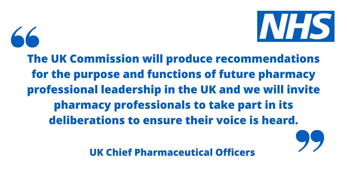 davidwebb_1's tweet image. Professional leadership has never been so important. Delighted we’ve established a UK Commission on Pharmacy Professional Leadership co-chaired by @DacreJane @learnedlion. Read our open letter from @alisonstrath @cathyharrison00 @AndrewEvansCPhO  
bit.ly/3aOu7Zz