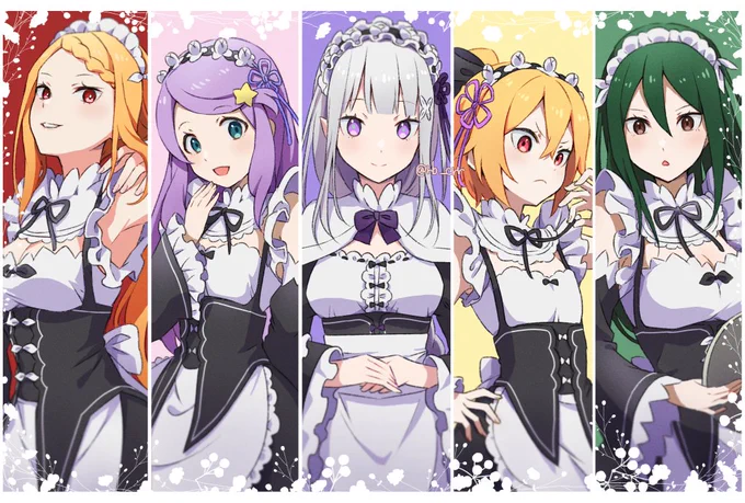 > リゼロの王選候補達のメイド服が見たいです! #odaibako_rb_crr https://t.co/ddBULoujg0 
