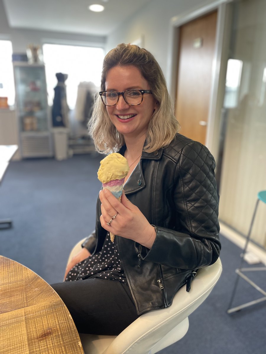 EntyceCreative's tweet photo. In the interest of fully immersing ourselves in our client's business, Hannah and Emily attended one of @AntonelliBakery's famous gelato making courses yesterday. It's safe to say we now know some of the flavours so much better! 🤣🍦
#BestJobInTheWorld #GelatoMaking https://t.co/AaHHPoRQsA