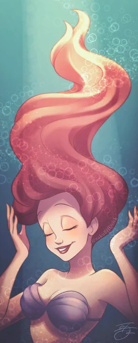#見た人を涼しくさせる青イラスト貼る見た人もやる 