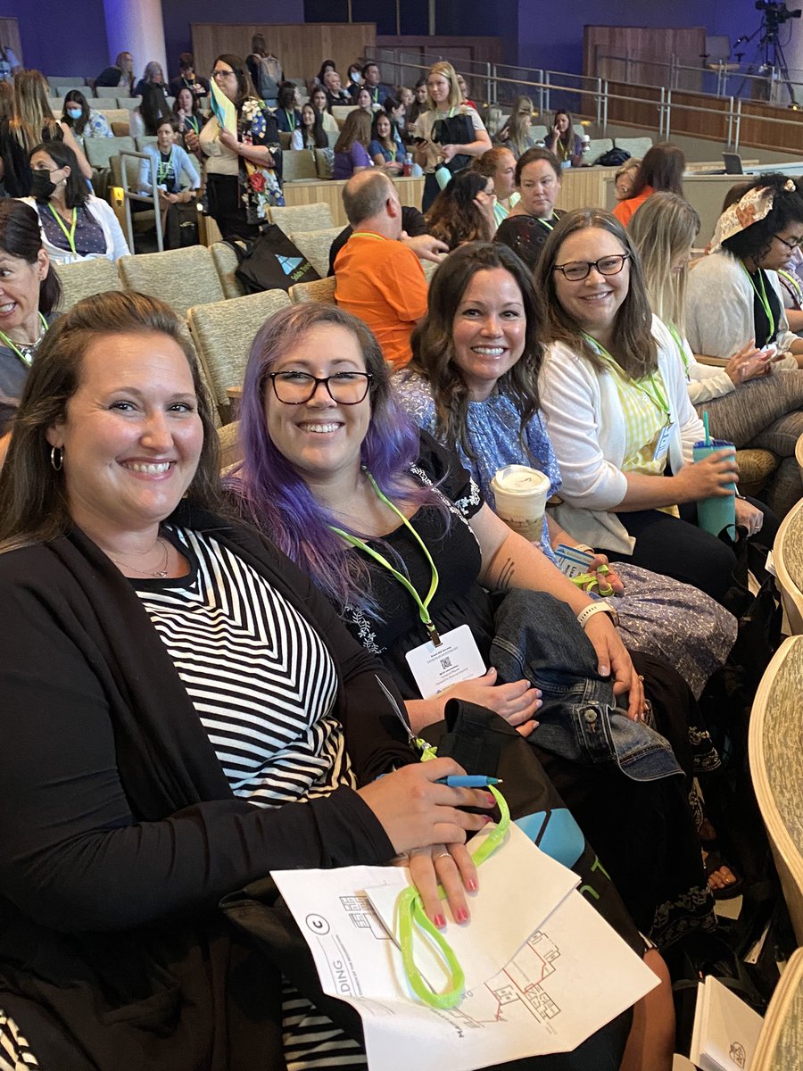 Harmony Elementary teachers attending PLC institute. Learning for our kids!