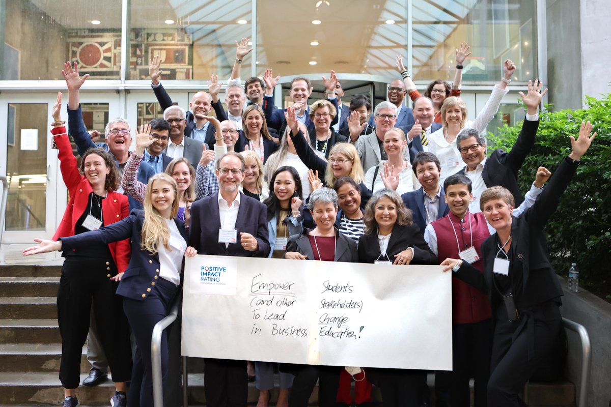 One week on from our PIR Deans Summit and we are still Energized and Engaged by the Deans pledge to empower students to lead change in #business #education!