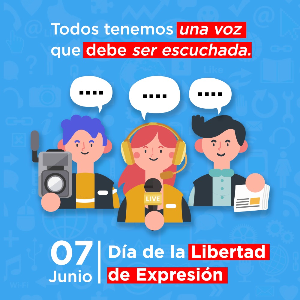 ¡La libertad de expresión es un derecho humano!

En <a href="/Fund_Sonrie/">Fundación Sonríe</a> respetamos y valoramos todas las voces. 

#DíaDeLaLibertadDeExpresión
#FundaciónSonríe