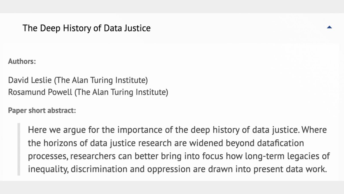 TuringPubPol's tweet photo. Full day for our Advancing #datajustice team as they are chairing two panels and presenting their research at the '#Anthropology, #AI and the Future of Human Society' #RAI2022 virtual conference by @RoyalAnthro. 
@jms_wright @roapowell @antoperini @mhairi_aitken
@MikeKatell https://t.co/A0rHkhEk4a