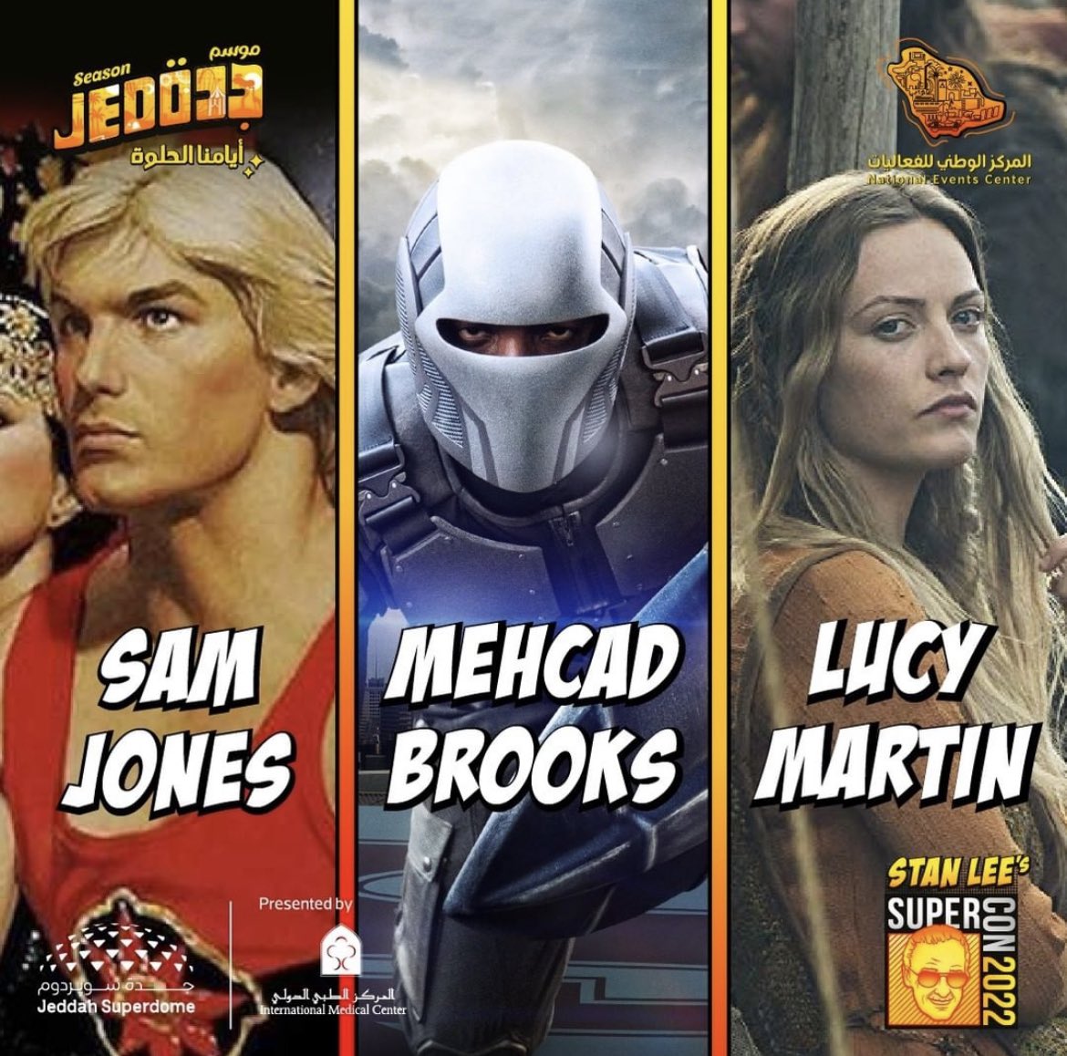 SL_Super_Con's tweet photo. Celebrities coming on the 9th of June!! https://t.co/yblecRkjgE