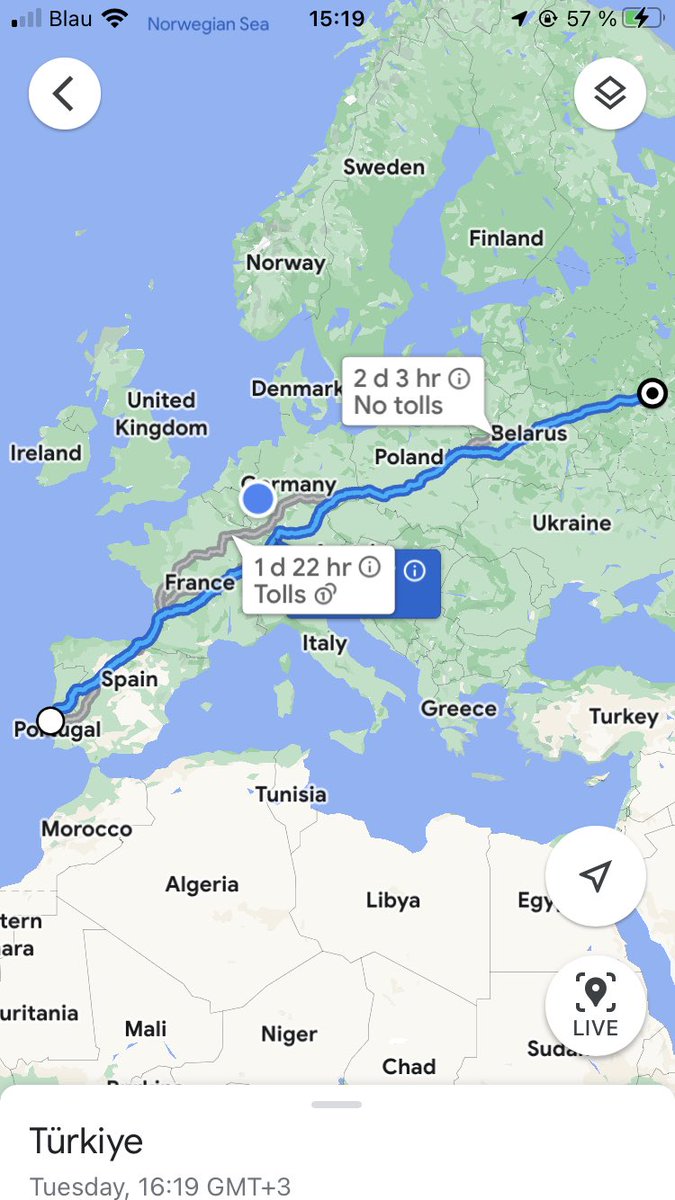 winewood42's tweet photo. @TheGoldenRatio4 @tine_theherd For showing the European followers the amount of distance: it’s nearly exactly the same distance as if you would drive from Lisbon to Moskow 😨 https://t.co/iqXgdPvqvd