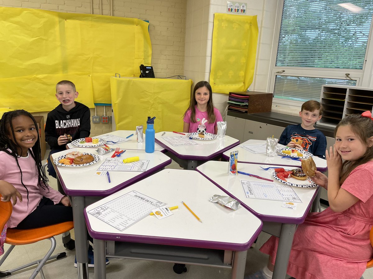 Such a fun last day breakfast to celebrate the end of an amazing year! #cherokeeinspires