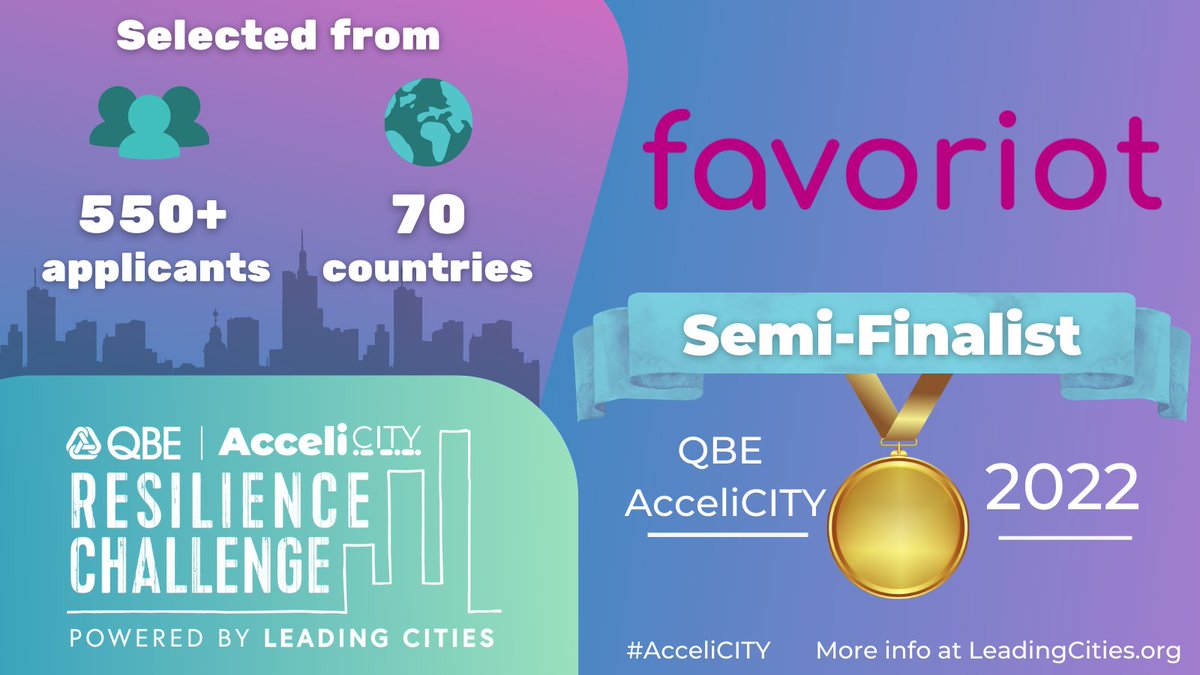 LeadingCities's tweet photo. Congratulations to #EdgeVision, @enosienergy, @favoriot and #FilixMedtech for being official semi-finalists in the Eastern @QBE 2022 #AcceliCITY Resilience Challenge. Leading Cities is enthusiastic to begin working with such innovative and smart #citysolutions https://t.co/dufxmE6Wkg