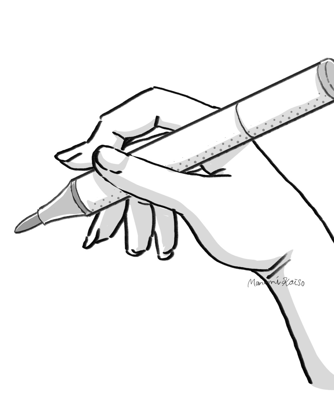 Manami K 白黒イラスト ファイル バインダー 書類 契約書 サイン Sign 文房具 雑貨 資料 Illustration Art T Co 2rsn6rmwn2 Twitter