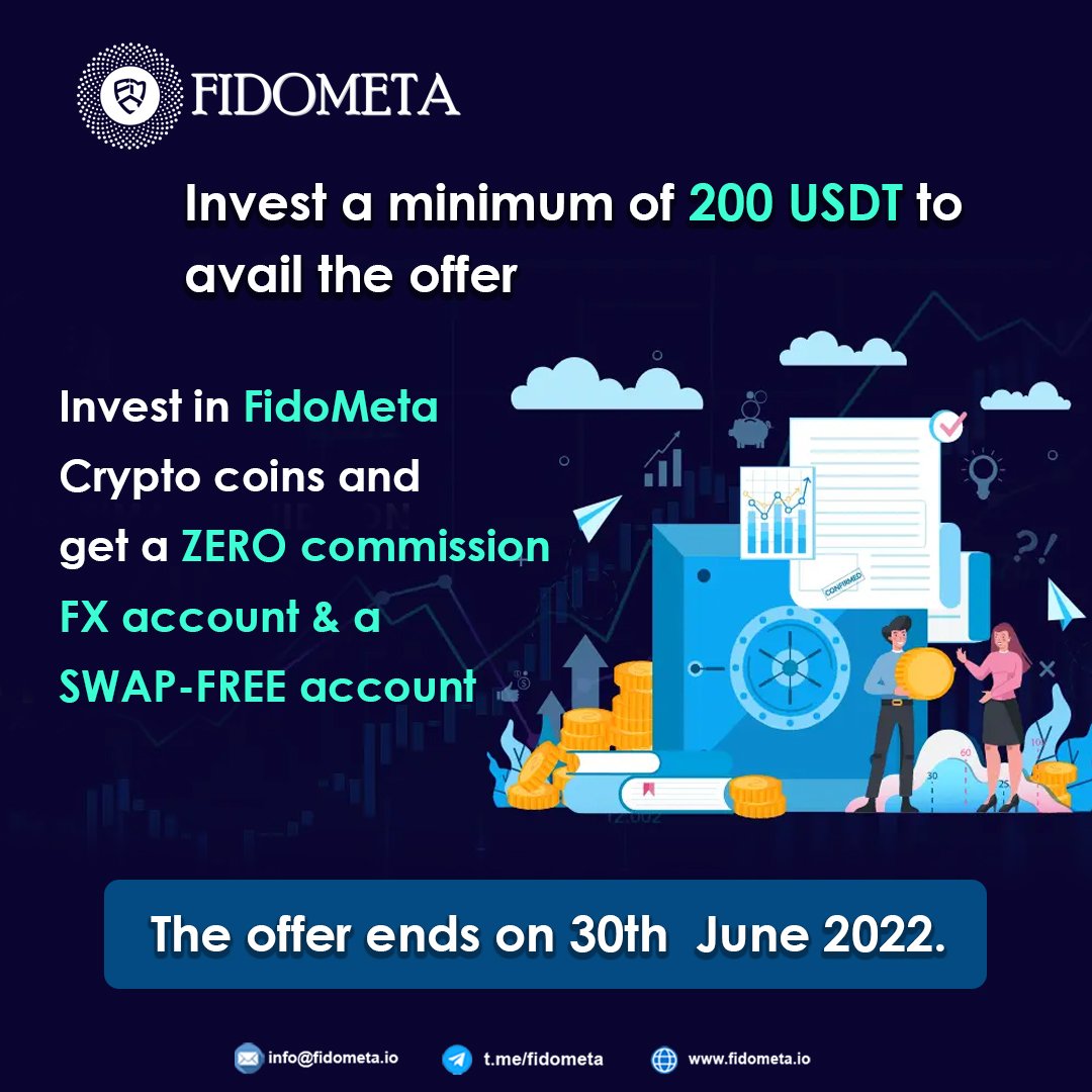 FidoMeta's tweet photo. FidoMeta is the world's first financial institution in the Metaverse.🔥🔥

Invest in FMC and get a ZERO commission forex account &amp; a Swap-Free account!💯❤️

Visit: https://t.co/AXOKRwOYlJ
Mail: info@fidometa.io

#cryptocurrency #fxaccount #forex #swapfreeaccount #zerocommission https://t.co/rakhj1pE4W