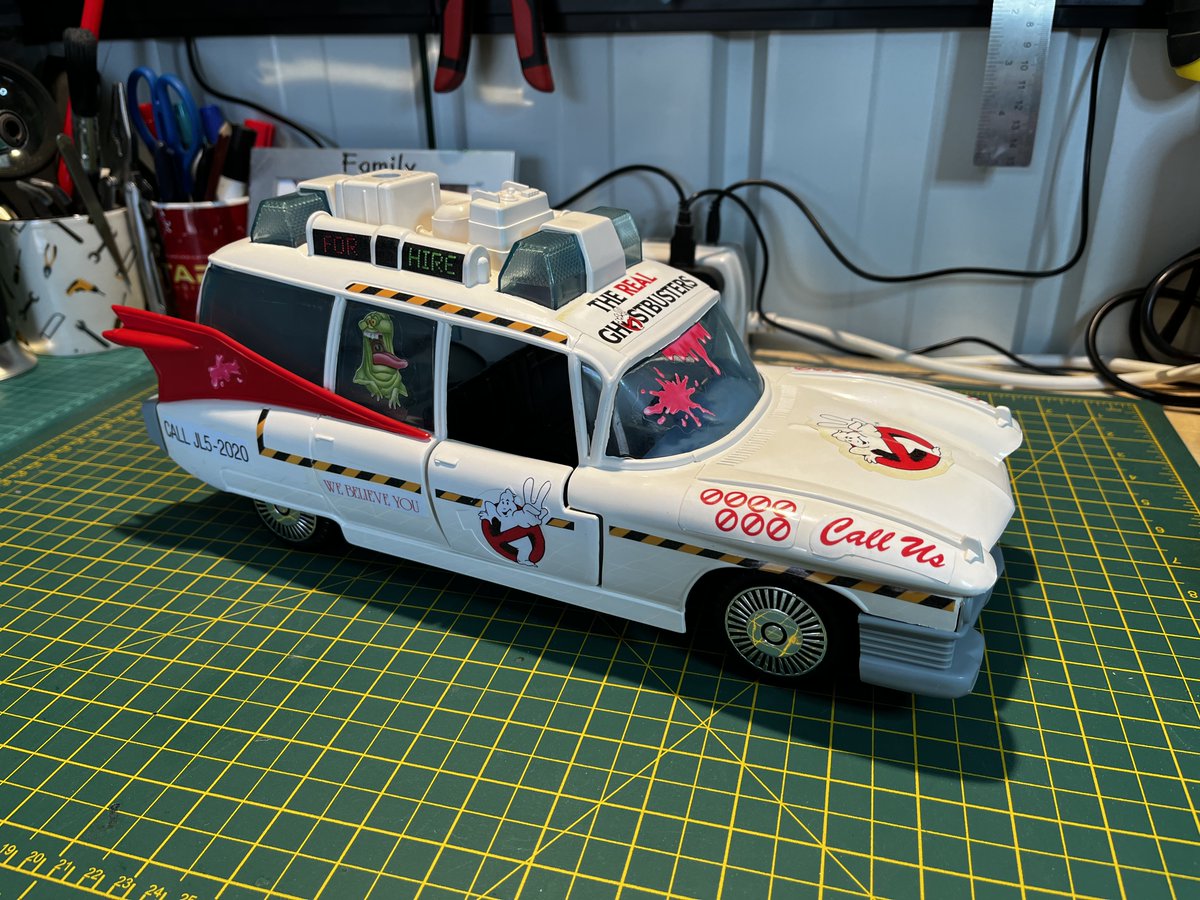 Little bit of elbow grease fixed this up a treat ready for #GhostbustersDay