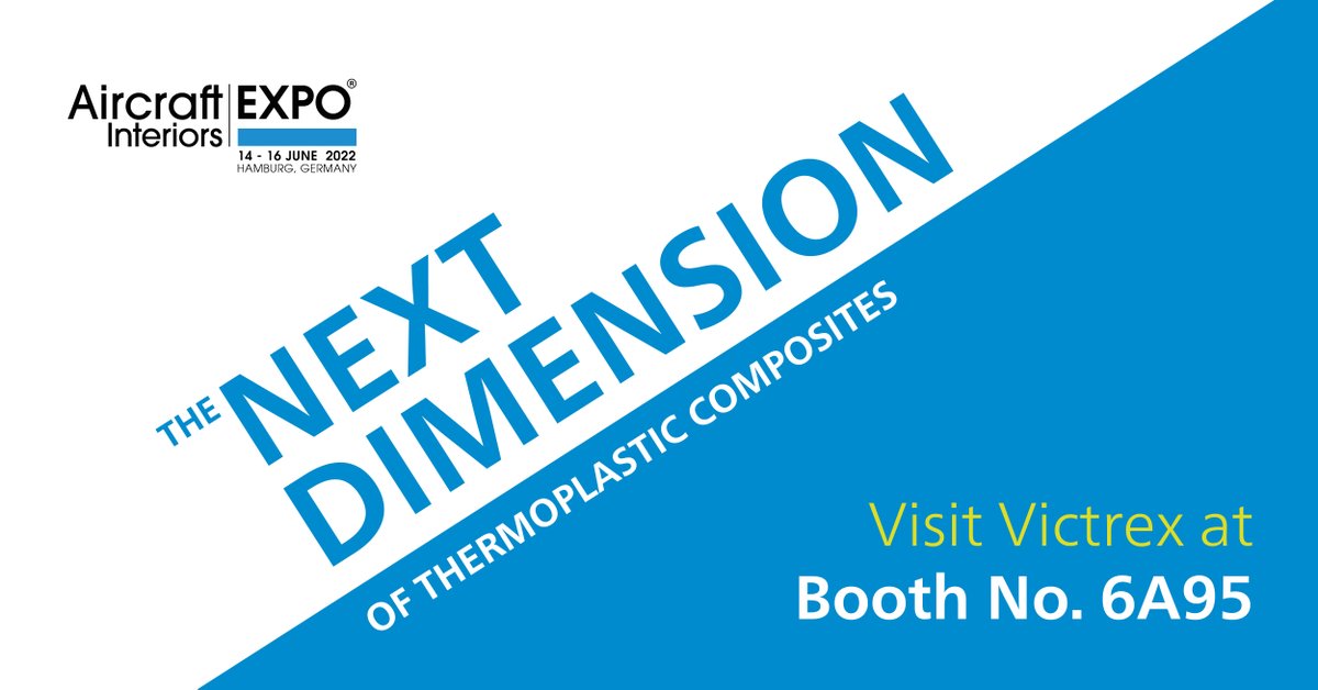 Did you know that VICTREX AE™ 250 #LMPAEK has a lower melting temperature which impacts its processability? When combined with hybrid overmoulding technology it helps address the cost, speed, and performance challenges of the aircraft industry <a href="/aix_expo/">Aircraft Interiors Expo</a> ow.ly/VeM850JqrRh