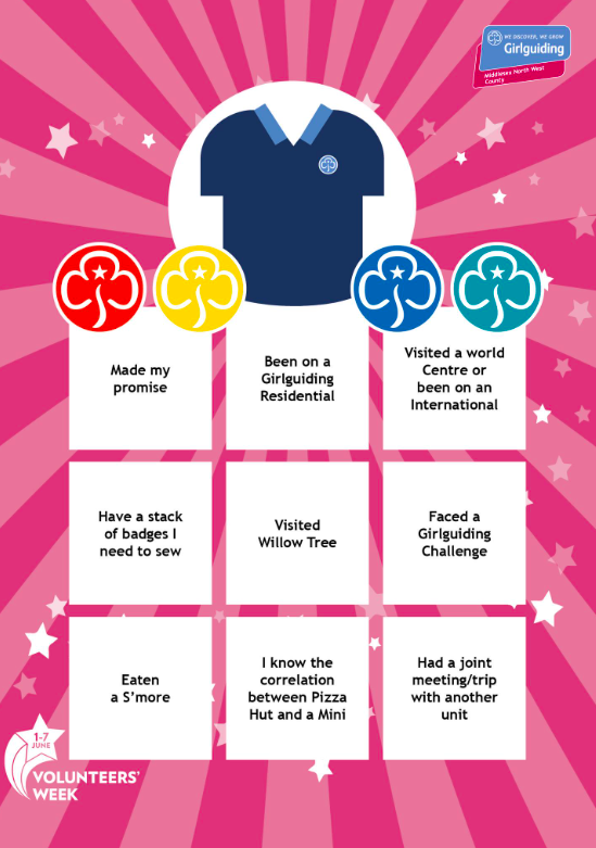 ggmiddxnw's tweet photo. As #VolunteersWeek2022 draws to a close, we'd like to say a big thank you to all who took part.  Middlesex NW has 465 active volunteers.  Thank you to each &amp; every one of you. We are lucky to have you all as members of our county.
@Chief_Guide @Guiding_LaSER @Girlguiding https://t.co/ph2BnxYGFO