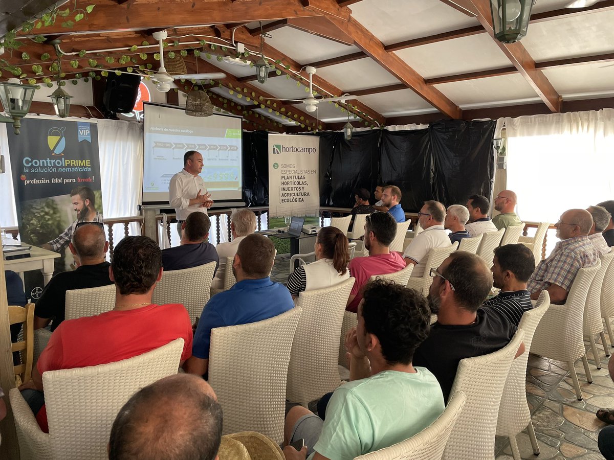 Segunda charla de Protección Total para #tomates en #LaRabita #Albuñol. Solución nematicida #controlprime <a href="/Bayer4CropsES/">Bayer Crop Science España</a>  <a href="/SeminisIberia/">Seminis Iberia</a>