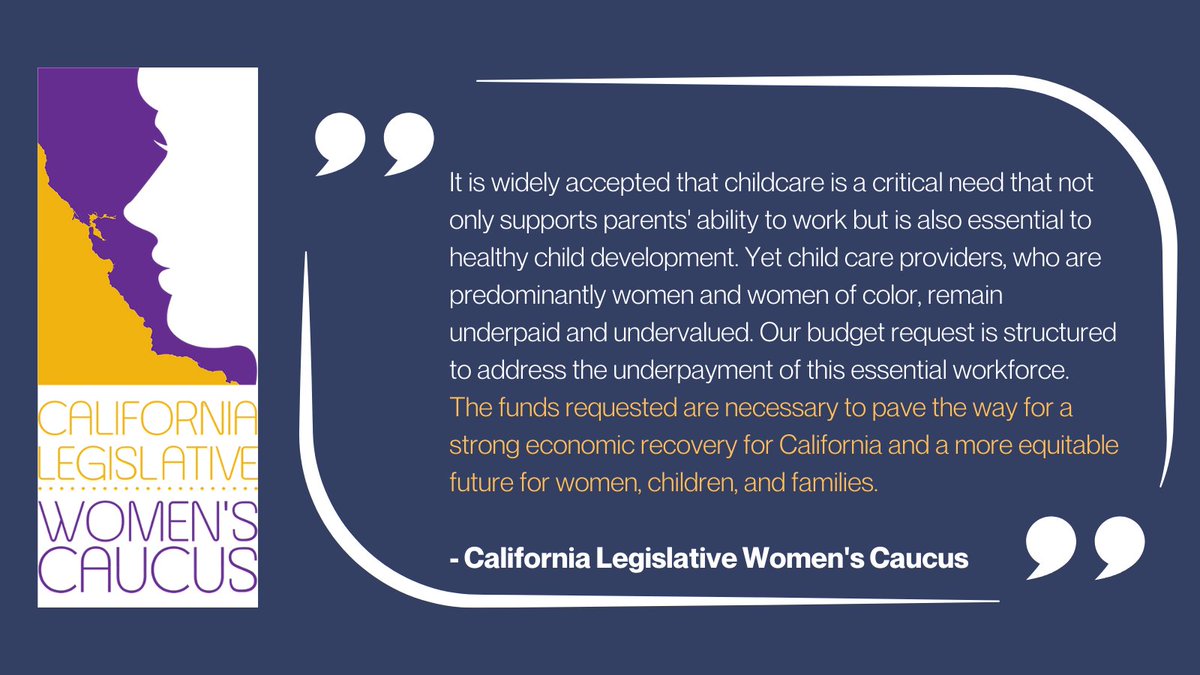 S/O to our allies in the @CAWomensCaucus for bringing it home for #childcare every single year! Thank you for everything you do in the name of children and families in California. #RaisetheRates4Childcare