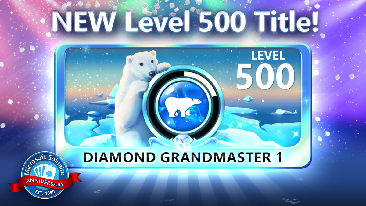 Microsoft Solitaire Collection - NEW Diamond Grandmaster Title is