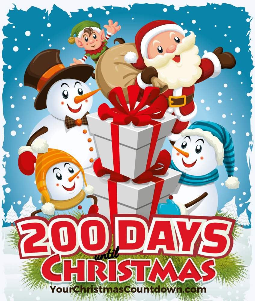 christmas_clock's tweet photo. 200 MORE DAYS BEFORE #CHRISTMAS!
 🕒 https://t.co/08kJVAWqc2 🎄🎅 https://t.co/HCNXCGYW69