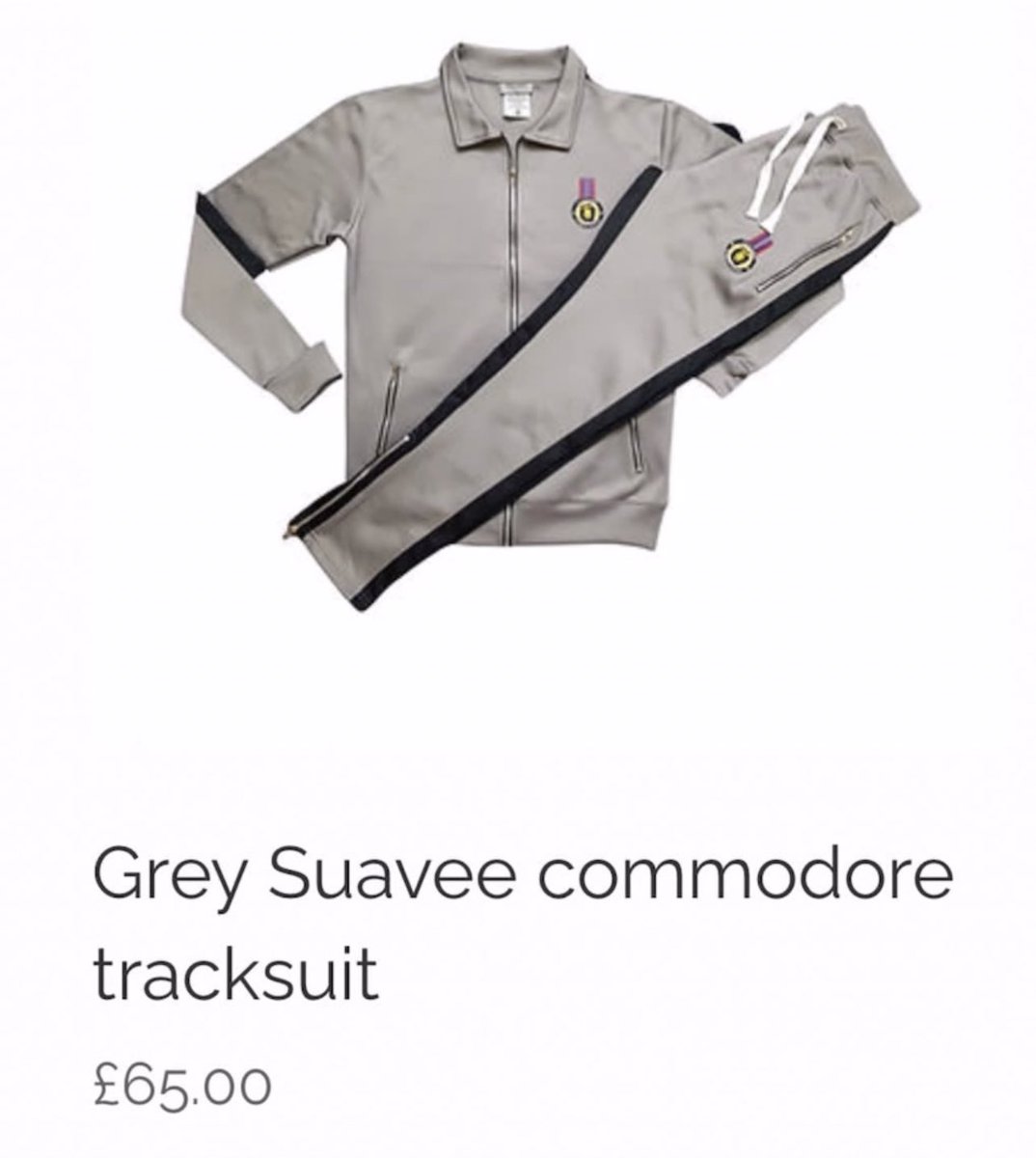 suaveeapparel's tweet photo. Suavee commodore tracksuit out now ! 🏅 Free delivery on all UK orders 🇬🇧 #suavee #apparel https://t.co/UM5a9agAwr
