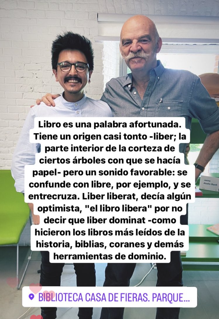 Un_Sapiens_Mas's tweet photo. Hoy me tomé una foto con un grande entre los grandes. https://t.co/K80D4G1xN1