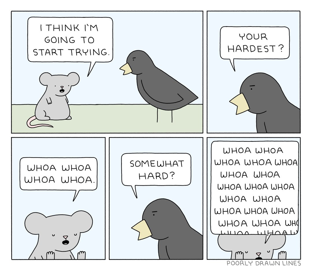 start trying