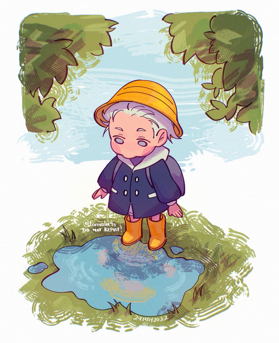 「I drew a tiny Vergil for a school assign」|✧ lee | vergiI brainrotのイラスト