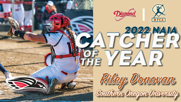 National Fastpitch Coaches Association (@nfcaorg) on Twitter photo ๐จ AWARDS ALERT: Congratulations to the 2022 NAIA <a href="/DiamondSportsCo/">Diamond Sports</a> / NFCA Catcher of the Year, <a href="/SOU_Softball/">SOU Softball</a>'s Riley Donovan! ๐ฅ
๐ nfca.org/divnews/naia/nโฆ ๐จ AWARDS ALERT: Congratulations to the 2022 NAIA <a href="/DiamondSportsCo/">Diamond Sports</a> / NFCA Catcher of the Year, <a href="/SOU_Softball/">SOU Softball</a>'s Riley Donovan! ๐ฅ
๐ nfca.org/divnews/naia/nโฆ