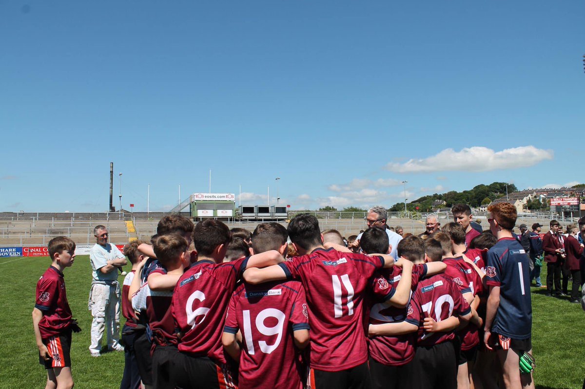 St Pauls High School (@stpaulsbbrook) on Twitter photo GAA News
We are ecstatic to say that we have won our third Ulster Title of the year!
Managed by Mr McElroy and Young Mr Burns, our Year 9 team beat an excellent St Patrick’s Grammar team - with the score line of 2.12 to 2.10. A fantastic performance!! <a href="/ulsterschools/">Ulster Schools GAA</a> GAA News
We are ecstatic to say that we have won our third Ulster Title of the year!
Managed by Mr McElroy and Young Mr Burns, our Year 9 team beat an excellent St Patrick’s Grammar team - with the score line of 2.12 to 2.10. A fantastic performance!! <a href="/ulsterschools/">Ulster Schools GAA</a>
