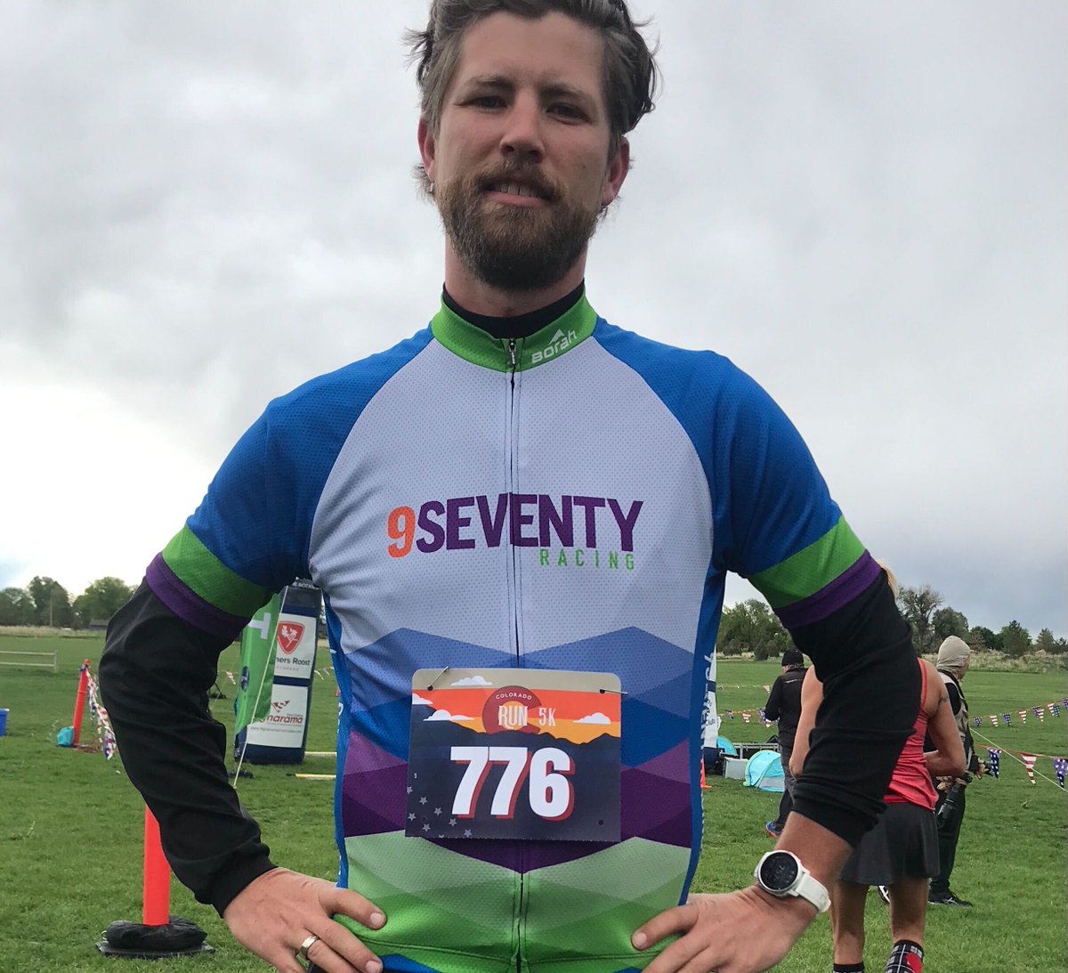 9seventyracing's tweet photo. Good times at the #ColoradoRun5k on Memorial Day! Both Matt and Nolan ran, with Matt getting 3rd and Nolan 9th in their AG! #run #running #coloRADo https://t.co/M5y7hmg0zh