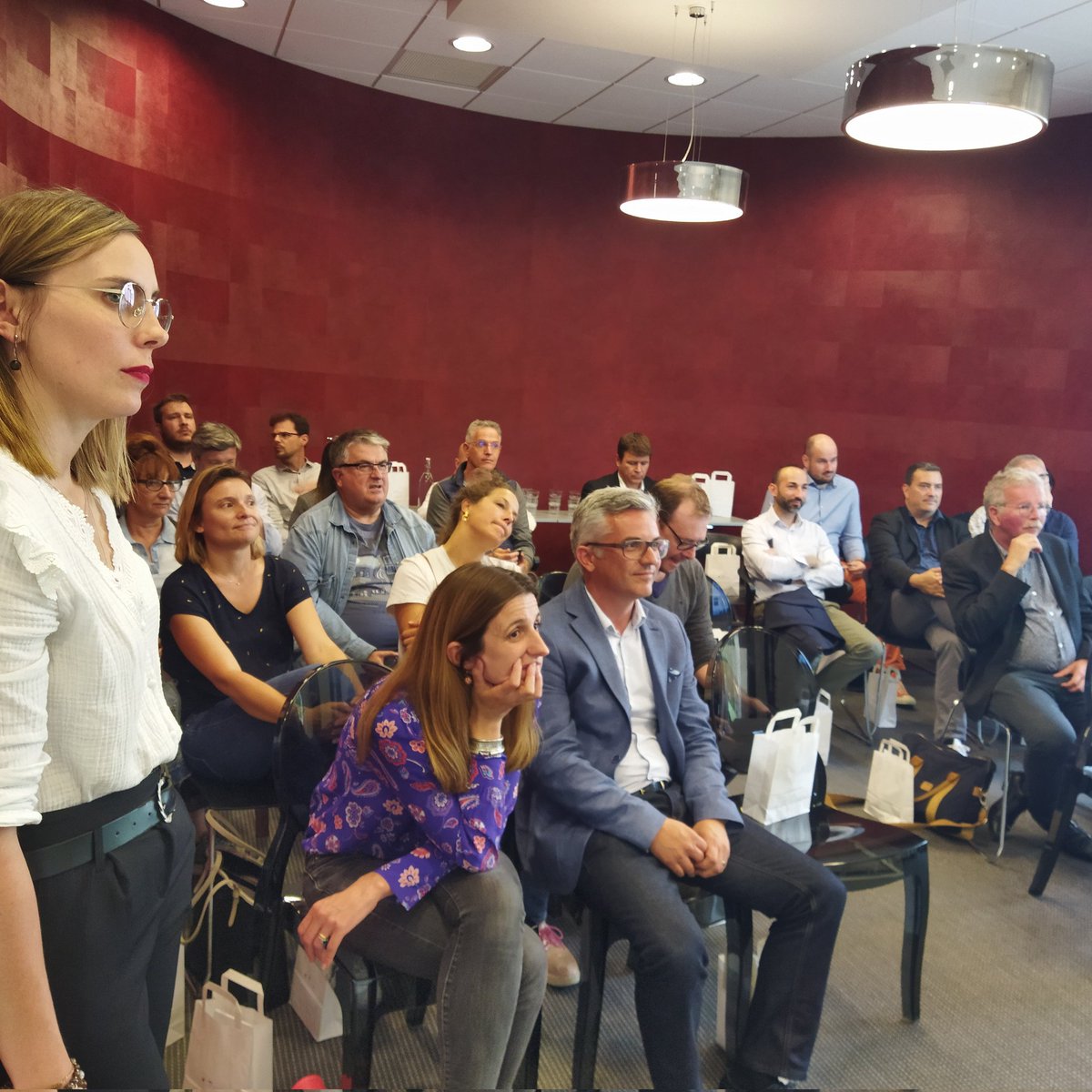 adn_booster's tweet photo. #COSEL

Nos partenaires sont réunis chez #LBA WALTER France pour sélectionner les startups de la #PromoÉté2022 🚀☀️

Un grand merci à Nathalie Ganaye, Samuel Le Quere et Estelle Trichet pour leur accueil ce soir 🙏

À bientôt découvrir la nouvelle promo 👋✨

#accompagnement https://t.co/SSlj4eCuZ4