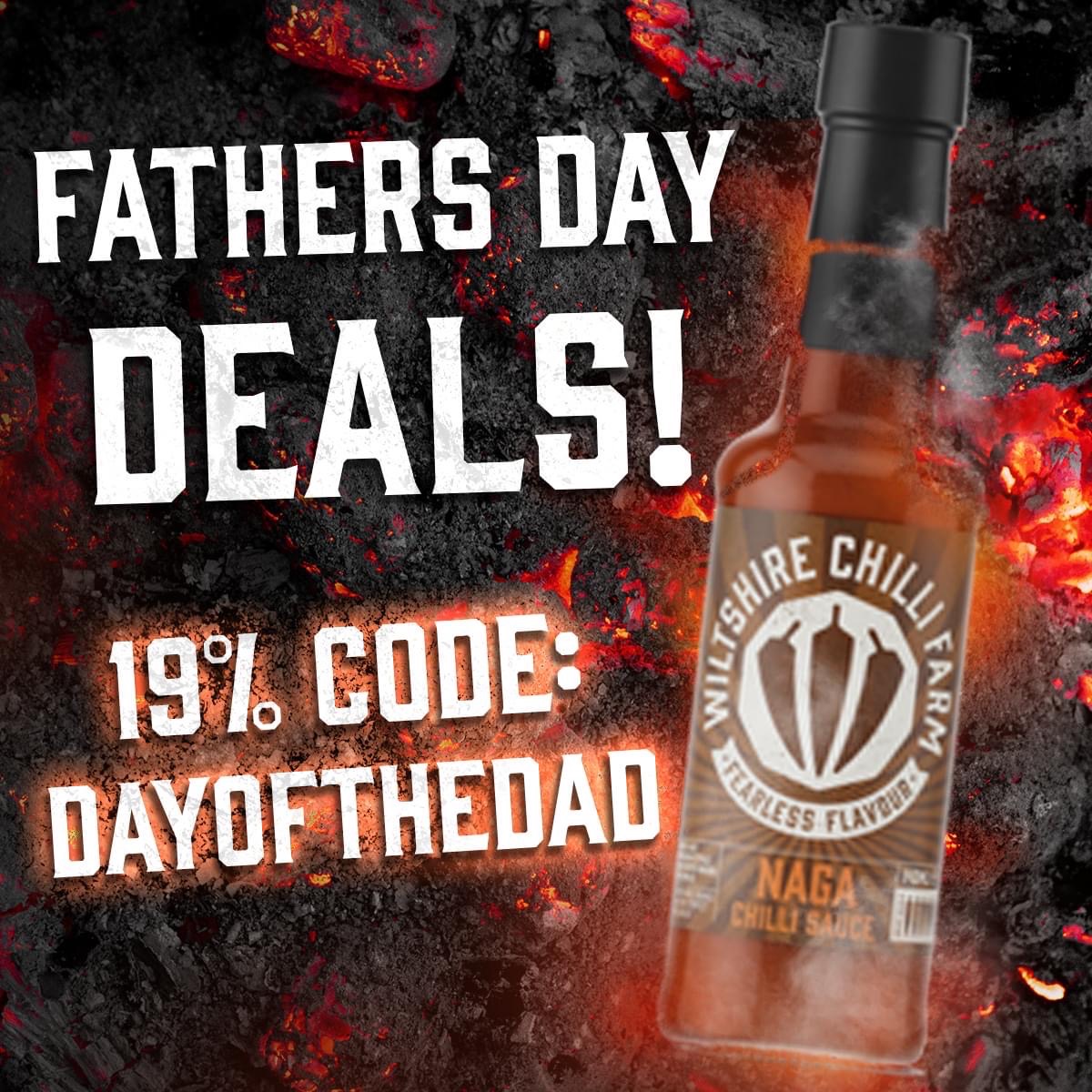 🧡 FATHERS DAY DEALS 🧡

We’ve put together some fab bundles with a 30% discount, &amp; 19% discount on everything else across our website. Use code DAYOFTHEDAD or click on the link to activate it. See previous tweet for details on our Fathers Day give-away!
justchillies.co.uk/coupon/dayofth…