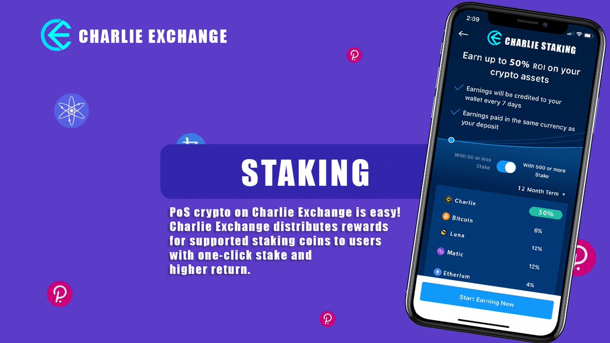 ❤️Hello Charlie Community ❤️ 

Charlie Exchange will offer you upto 50% Roi on your crypto funds staked at charlie Exchange.

Get ready..! 

Charlie Exchange is on the verge to launch..!
#Binance #crypto #cryptocurrency #BSC #BNB #Bitcoin #BTC #BSC