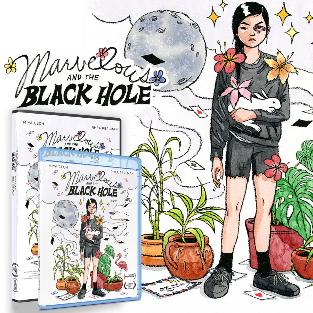 MARVELOUS AND THE BLACK HOLE (<a href="/MBHmovie/">Marvelous and The Black Hole</a>) is the Sundance crowd-pleaser that's🍅Certified Fresh on Rotten Tomatoes, starring <a href="/miyacech/">Miya Cech 🍉</a>, #RheaPerlman and <a href="/Leonardo_Nam/">Leonardo Nam</a>. From writer/director <a href="/katetsang/">Kate Tsang</a>. 🔮 Now available on DVD and Blu-ray!