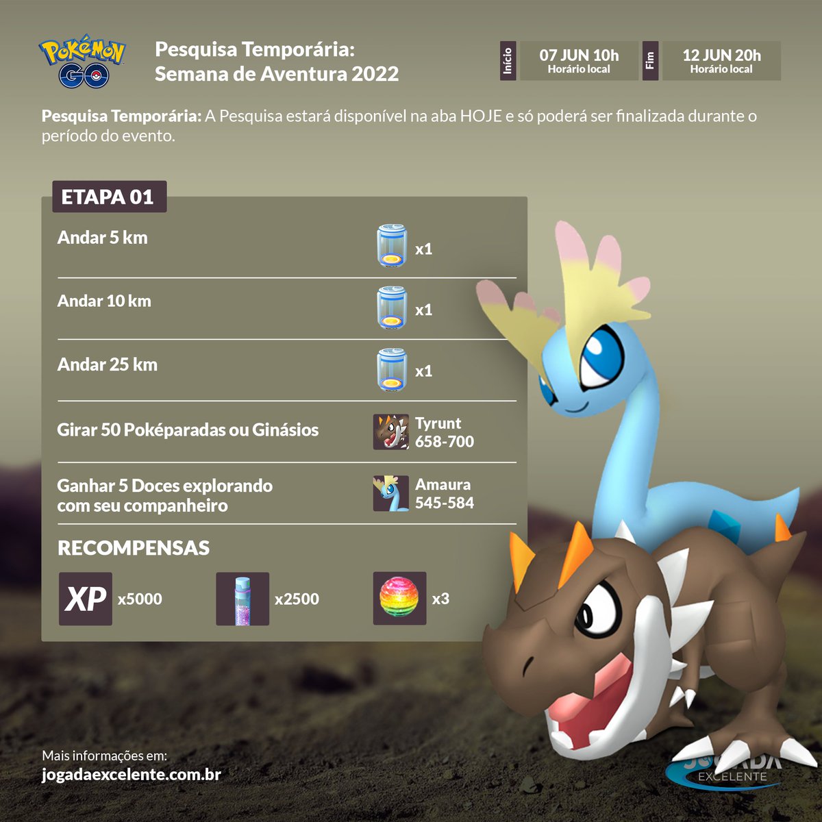 Jogada Excelente - GO Beyond: Kalos está chegando no Pokémon GO! ⠀⠀⠀⠀ A  partir de 02/12, Pokémon originalmente descobertos na região de Kalos  poderão ser encontrados no Pokémon GO. ⠀⠀⠀⠀ Haverá um
