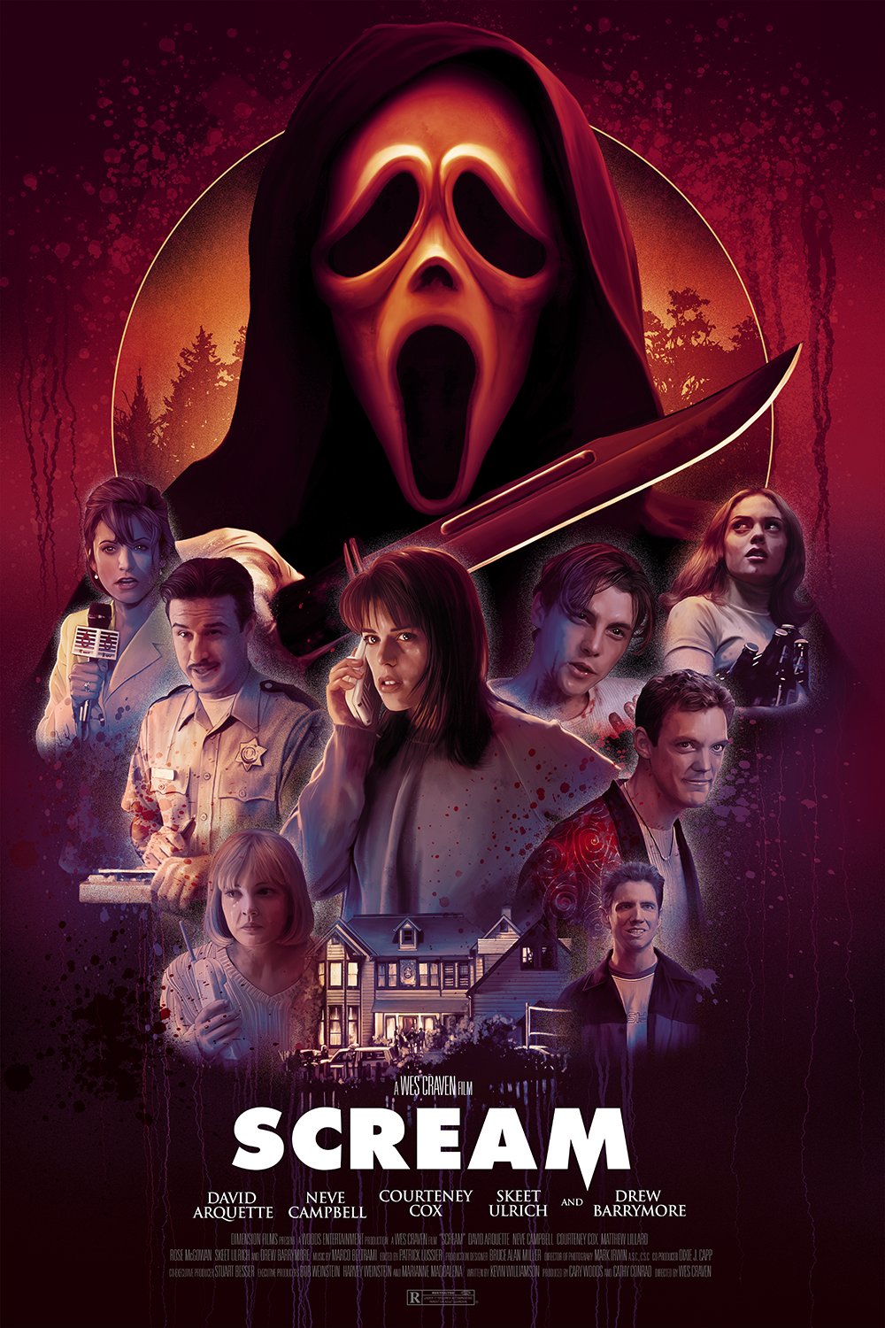 Broke Horror Fan on Twitter "Scream poster by turksworks for